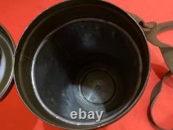 Ww2 Wwii German Gas Mask Canister Box Original Military Mkq 44 Army With Strap
