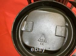 Ww2 Wwii German Gas Mask Canister Box Original Military Mkq 44 Army With Strap