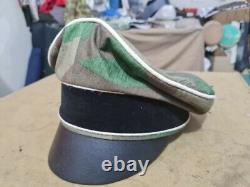 Wwii German Army Elite Crusher Splinter Camo Hat Field Military Cap