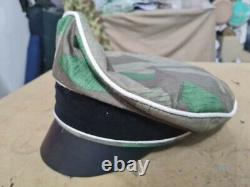 Wwii German Army Elite Crusher Splinter Camo Hat Field Military Cap