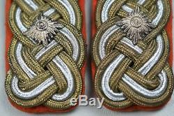 Wwii German Army Generalleutnant Shoulder Boards Matched Pair