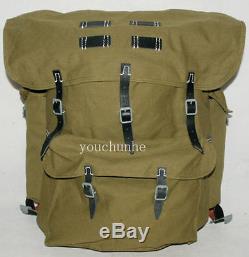 Wwii German Army Heer Elite Mountain Trooper Troops Canvas Rucksack Backpack