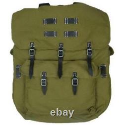 Wwii German Army Heer Elite Mountain Trooper Troops Canvas Rucksack Military