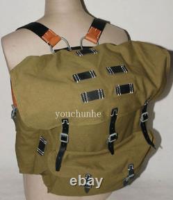 Wwii German Army Heer Elite Mountain Troops Backpack Canvas Alpine Rucksack