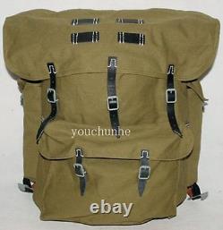 Wwii German Army Heer Elite Mountain Troops Backpack Canvas Alpine Rucksack