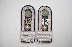 Wwii German Army Medical Officer Candidate Shoulder Boards Matched Pair