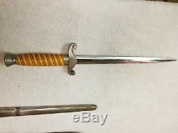 Wwii German Army Officer Dagger The Blade Has No Markings On It