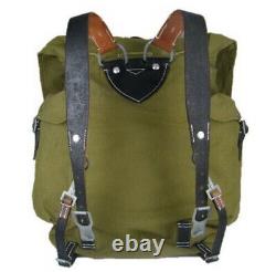 Wwii German Army Officer Mountain Troops Large Capacity Canvas Rucksack