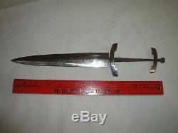 Wwii German Army Rzm Sa Dagger Bayonet Blade, Cross Guards, & Pommel Nut