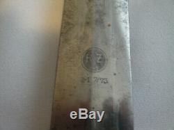 Wwii German Army Rzm Sa Dagger Bayonet Blade, Cross Guards, & Pommel Nut