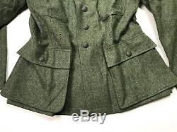 Wwii German Heer Army M1943 M43 Wool Combat Field Tunic-small 38r