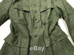 Wwii German Heer Army M1943 M43 Wool Combat Field Tunic-small 38r