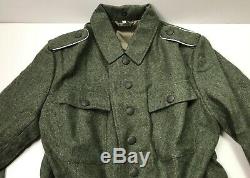 Wwii German Heer Army M1943 M43 Wool Combat Field Tunic-small 38r