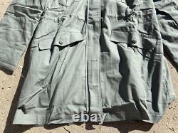 Wwii German Heer Army Mouse Grey M44 Winter Rabbit Fur Parka-size 1 (38-40r)