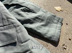 Wwii German Heer Army Mouse Grey M44 Winter Rabbit Fur Parka-size 2 (42-44r)