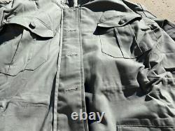 Wwii German Heer Army Mouse Grey M44 Winter Rabbit Fur Parka-size 3 (44-48r)