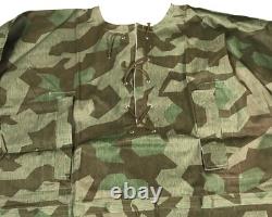 Wwii German Heer Army Splinter Camo Reversible Field Smock- Size 2 (42-46r)