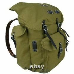 Wwii German Heer Elite Mountain Troops Canvas Rucksack Backpack Collectibles