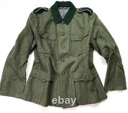 Wwii German Heer Waffen M1936 M36 Wool Combat Field Grey Tunic
