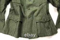 Wwii German Heer Waffen M1936 M36 Wool Combat Field Grey Tunic