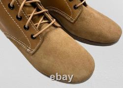 Wwii German M43 M1943 Combat Field Leather Low Boots