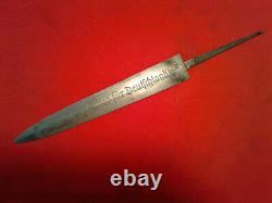 Wwii German Original Sa Army Dagger Blade