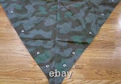Wwii German Splinter Camo Shleter Half Zelt Zeltbahn