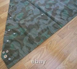 Wwii German Splinter Camo Shleter Half Zelt Zeltbahn