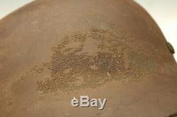 Wwii M35 German Helmet Army Sand Camo Untouched And Rare Wermacht Helmet D Day