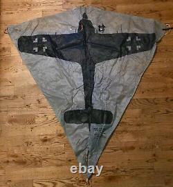 Wwii Navy/army Target Practice Kite German Wings