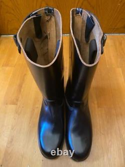 Wwii Style German Army Jackboots Knobelbecher Black Leather Soles Us 10 Eur 43