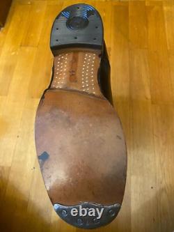 Wwii Style German Army Jackboots Knobelbecher Black Leather Soles Us 10 Eur 43
