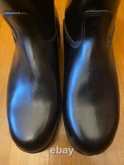 Wwii Style German Army Jackboots Knobelbecher Black Leather Soles Us 10 Eur 43