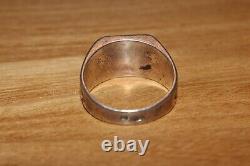 Wwii Ww2 Original German Latvian Army Legion Volunteer Veteran Silver Ring