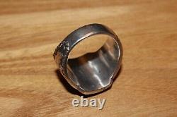 Wwii Ww2 Original German Latvian Army Legion Volunteer Veteran Silver Ring