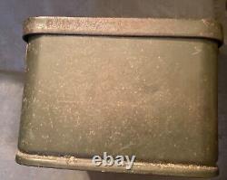 Wwii Ww2 Wehrmacht Military German Army Heer Gas Mask Draeger Steel Storage Box