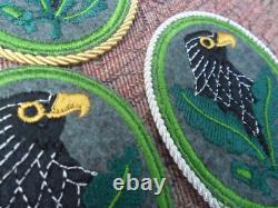 X3 Classes NOS WWII German Army Sniper Sleeve Insignia. U. S seller No Tariff