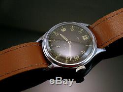 ZENITH DH #2, VERY RARE MILITARY WRISTWATCHES for GERMAN ARMY, WEHRMACHT of WWII
