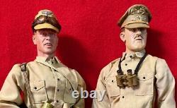 1/6 Spectacle / DID, WW2, Paire de figurines de l'armée allemande Afrika Korps