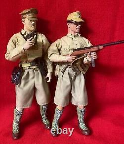 1/6 Spectacle / DID, WW2, Paire de figurines de l'armée allemande Afrika Korps