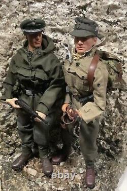 1/6 WWII Dragon Armée Allemande Paire de Troupes de Montagne (2) Duo Officier & Soldat