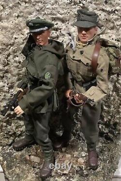 1/6 WWII Dragon Armée Allemande Paire de Troupes de Montagne (2) Duo Officier & Soldat
