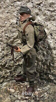 1/6 WWII Dragon Armée Allemande Paire de Troupes de Montagne (2) Duo Officier & Soldat