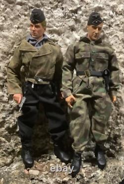 1/6 WWII Dragon/BBi Paires de chars Panzer camouflés de l'armée allemande (2) Duo Normandie 1944