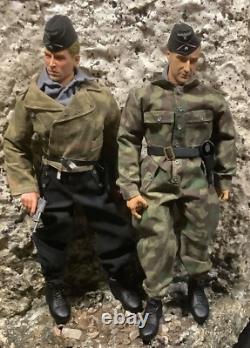 1/6 WWII Dragon/BBi Paires de chars Panzer camouflés de l'armée allemande (2) Duo Normandie 1944