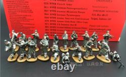 1/72 Caesar HB01 Soldat de l’armée allemande de la Seconde Guerre mondiale (Kharkiv 1943) modèle 20 pièces