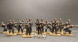 1/72 Troupes blindées de combat de l'armée allemande de la Seconde Guerre mondiale, 34 soldats (chars non inclus)