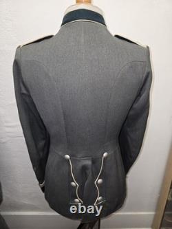 100 % original, Waffenrock d’officier de l’armée allemande de la Seconde Guerre mondiale, nominatif, tenue de sortie à porter au quotidien.