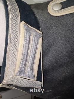 100 % original, Waffenrock d’officier de l’armée allemande de la Seconde Guerre mondiale, nominatif, tenue de sortie à porter au quotidien.