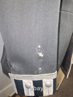 100 % original, Waffenrock d’officier de l’armée allemande de la Seconde Guerre mondiale, nominatif, tenue de sortie à porter au quotidien.